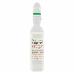Voltaren 75MG Injetável 5 Ampolas de 3ml
