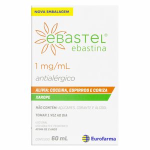 Ebastel Xarope 1mg/ml 60ml
