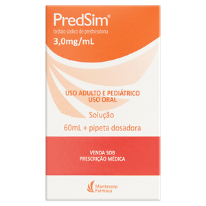 Predsim 3mg/ml Solução Oral 60ml