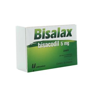 Bisalax 5mg 20 Drágeas