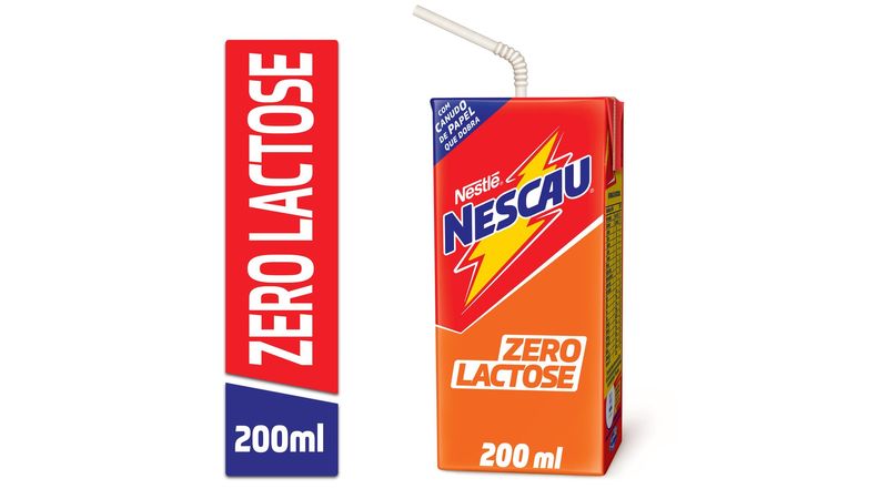 Achocolatado Líquido Zero Lactose Nescau Nestle 200ml em Promoção na  Americanas