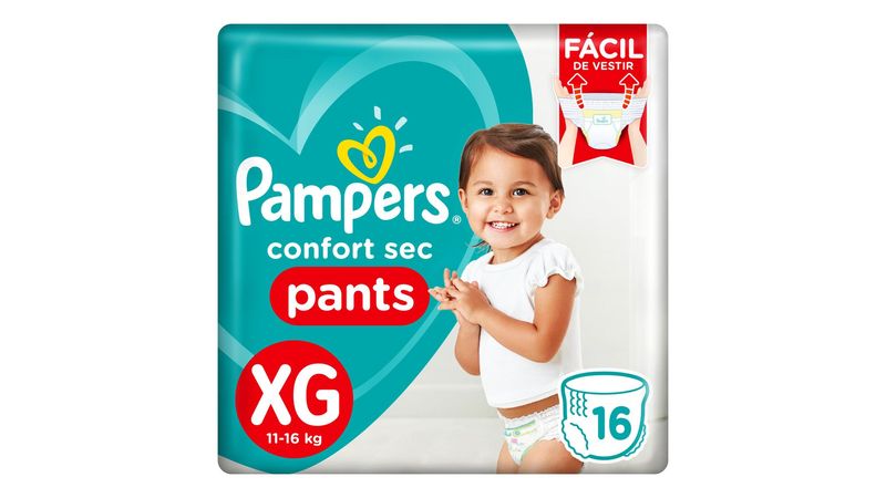 Fralda Pampers Pants Ajuste Total XXG 12 unidades - Drogarias Pacheco