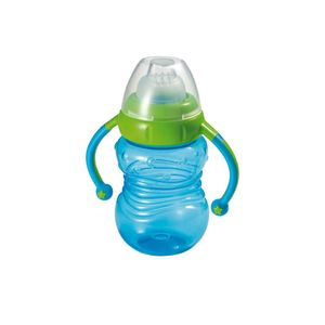 Copo de Treinamento Multikids Silicone com Bebedor Azul