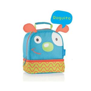 Lancheira Térmica Multikids Cachorro (Doguito) Azul Baby