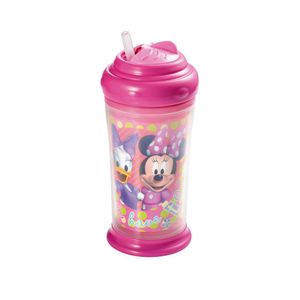 Copo Multikids Térmico com Canudo de Silicone Minnie