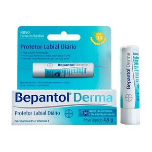 Protetor Labial Bepantol Derma Regenerador Labial FPS30 4,5g