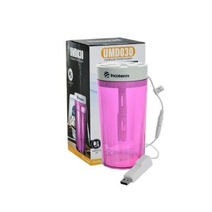 Umidificador Incoterm Portátil Rosa 500ml
