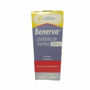 Benerva 300mg 30 Comprimidos