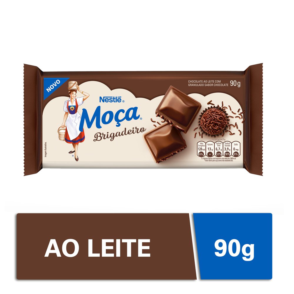 Ofertas de Chocolate Moça 38g, 24 unidades