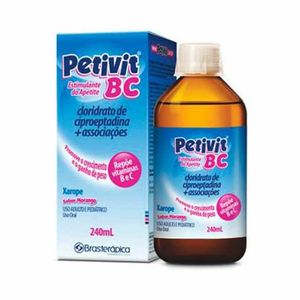 Estimulante de Apetite Petivit BC  Xarope com 240ml