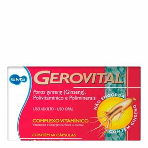 Gerovital com 60cápsulas