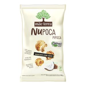Pipoca Doce Mãe Terra Açúcar Mascavo com Coco 40g