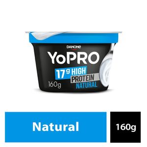Iogurte Natural Yopro Desnatado Zero Lactose 160g