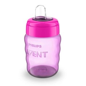 Copo Philips Avent Easy Sip Cup Bico De Silicone Menina 260ml