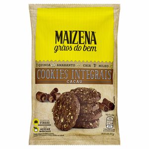 Biscoito Cookies Mãe Terra Maizena Cacau 30g