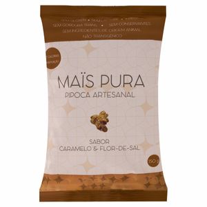 Pipoca Artesanal Mais Pura Caramelo e Flor De Sal 150g