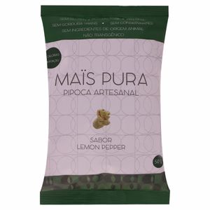 Pipoca Artesanal Mais Pura Lemon Pepper 50g