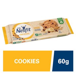 Biscoito Cookies Nestlé Nesfit Banana 60g