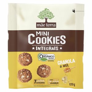 Biscoito Orgânico Mãe Terra Granola e Mel 120g