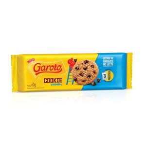 Biscoito Cookie Garoto Gotas de Chocolate 60g