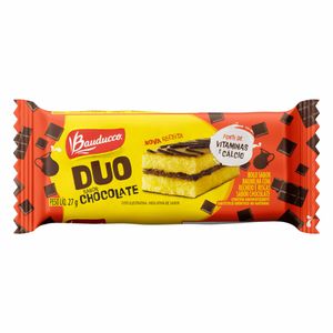 Bolinho Bauducco Duo Chocolate 27g