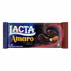 Chocolate Amaro Mix De Nuts Lacta 90g
