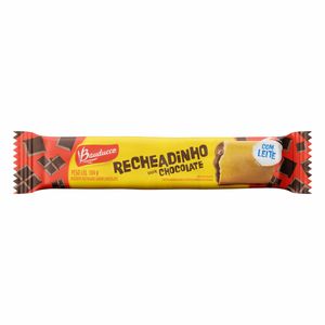 Biscoito Bauducco Recheadinho Sabor Chocolate 104g