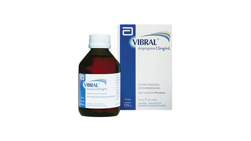 Vibral 1,5mg/ml Xarope Pediátrico 120ml