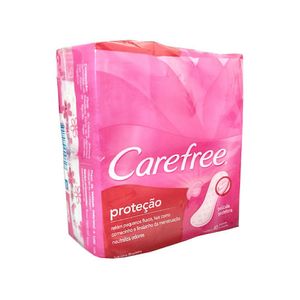 Protetor Diário Carefree Protetor Perfumado 40 Unidades
