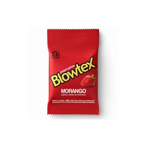 Preservativo Blowtex Morango 3 Unidades