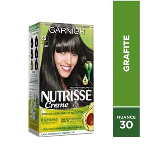 Tintura Nutrisse Creme Cor Grafite 30