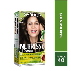 Tintura Nutrisse Creme Cor Castanho Tamarindo 40