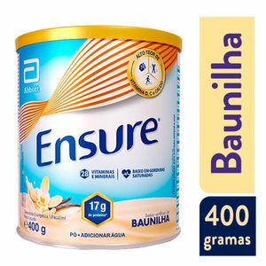Suplemento Nutricional Ensure Pó Sabor Baunilha 400g