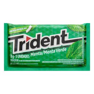 Chiclete Trident Sabor Menta 8g