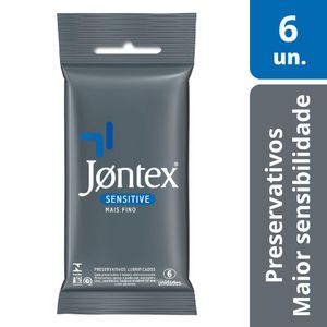 Preservativo Jontex Sensitive 6 Unidades