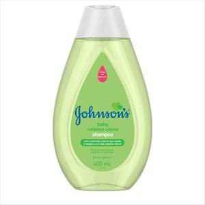 Shampoo Johnsons Baby Infantil Cabelos Claros 400ml