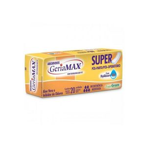 Absorvente Geriátrico Geriamax 20 Unidades