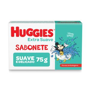 Sabonete em Barra Huggies Turma da Mônica Infantil Extra Suave 75g