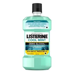Enxaguante Bucal Listerine Zero Menta Suave 500ml