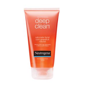 Sabonete Facial Neutrogena Deep Clean Gel Grapefruit 150g