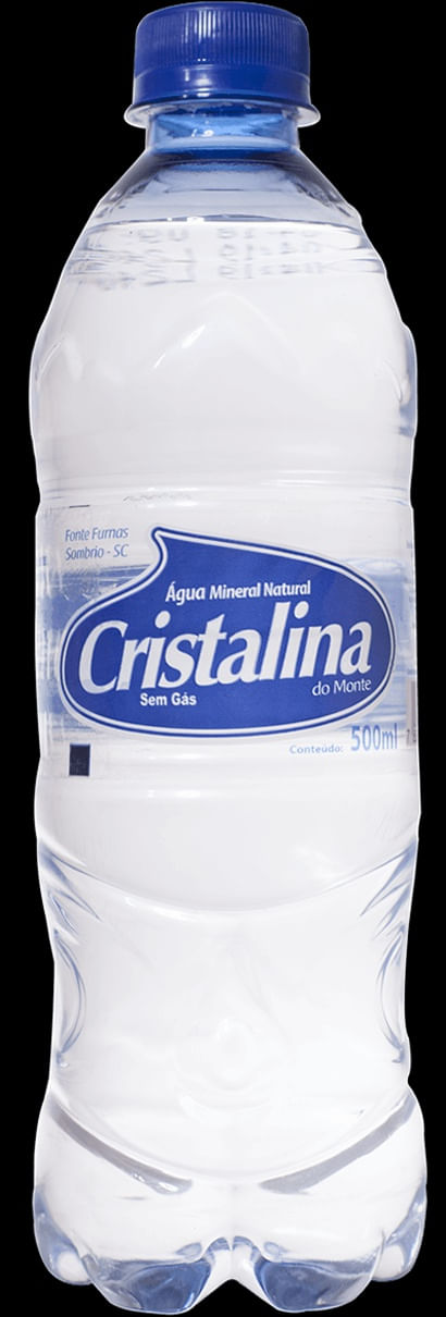 Água Mineral Cristalina Sem Gás Garrafa