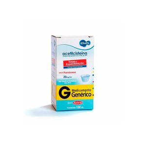 Acetilcisteina 20mg/ml Xarope Pediátrico Genérico EMS 120ml