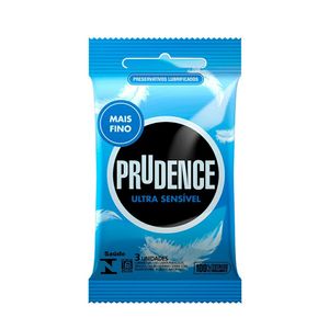 Preservativo Prudence Ultra Sensível 3 Unidades