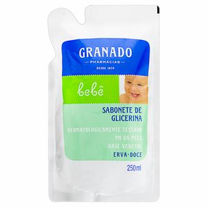 Refil Sabonete Líquido Granado Bebê Erva Doce 250ml