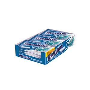 Chiclete Mentos Pure Fresh 3 Sabor Menta 5 Unidades 8,5g