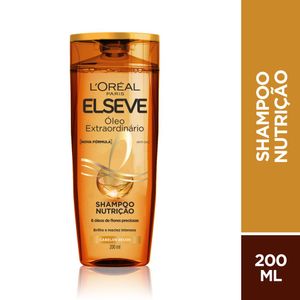 Shampoo Nutrição Elseve Óleo Extraordinário 200ml