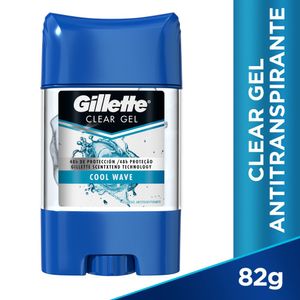 Desodorante Clear Gel Gillette Cool Wave 82G