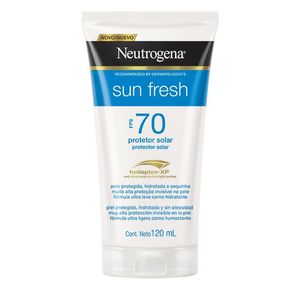 Protetor Solar Neutrogena Sun Fresh Mousse FPS70 120ml