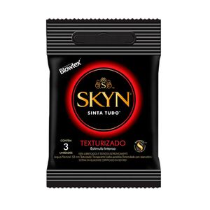 Preservativo Blowtex Skyn Texturizado 3 Unidades