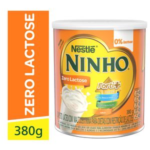 Leite em Pó Ninho Forti+ Zero Lactose 380g